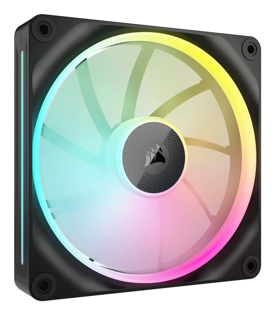 Corsair - 14 cm Case Fans for Computer Case, Black, 2 Pcs