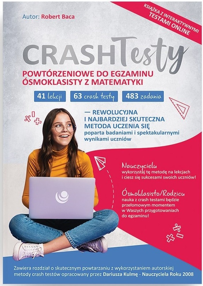 Crash Testy z matematyki - Egzamin ósmoklasisty, Wyd. 2025
