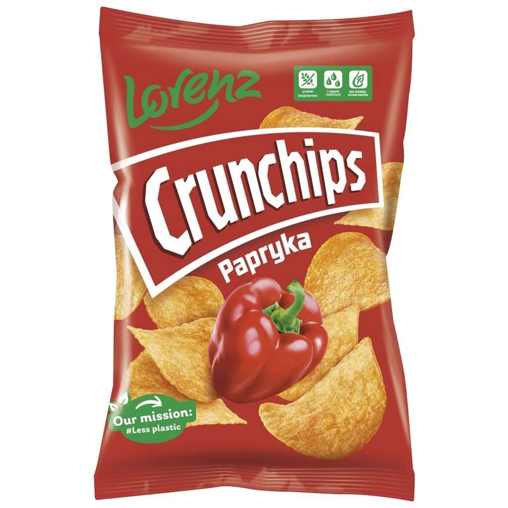 Crunch bite Paprika Chips - Crispy snack perfect for a movie night