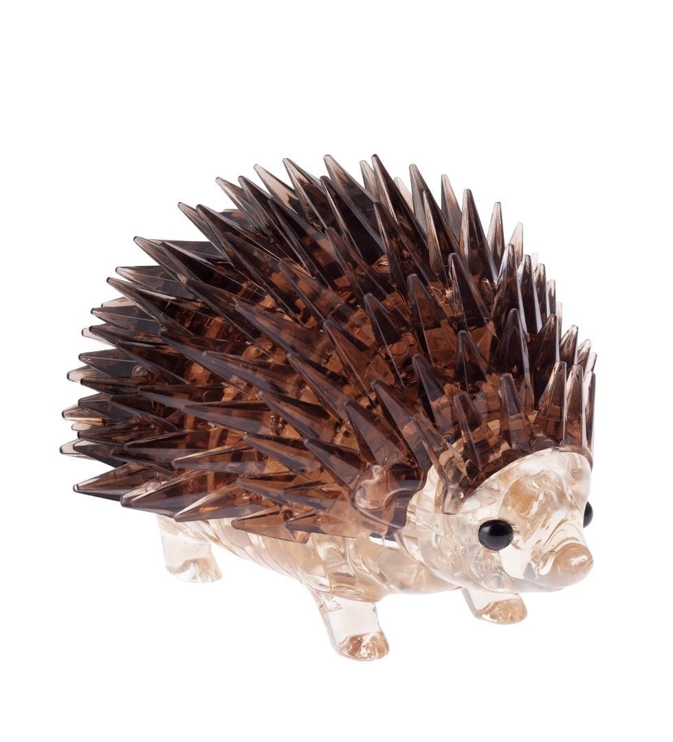 Crystal Puzzle Hedgehog - 3D Puzzle for self-assembly