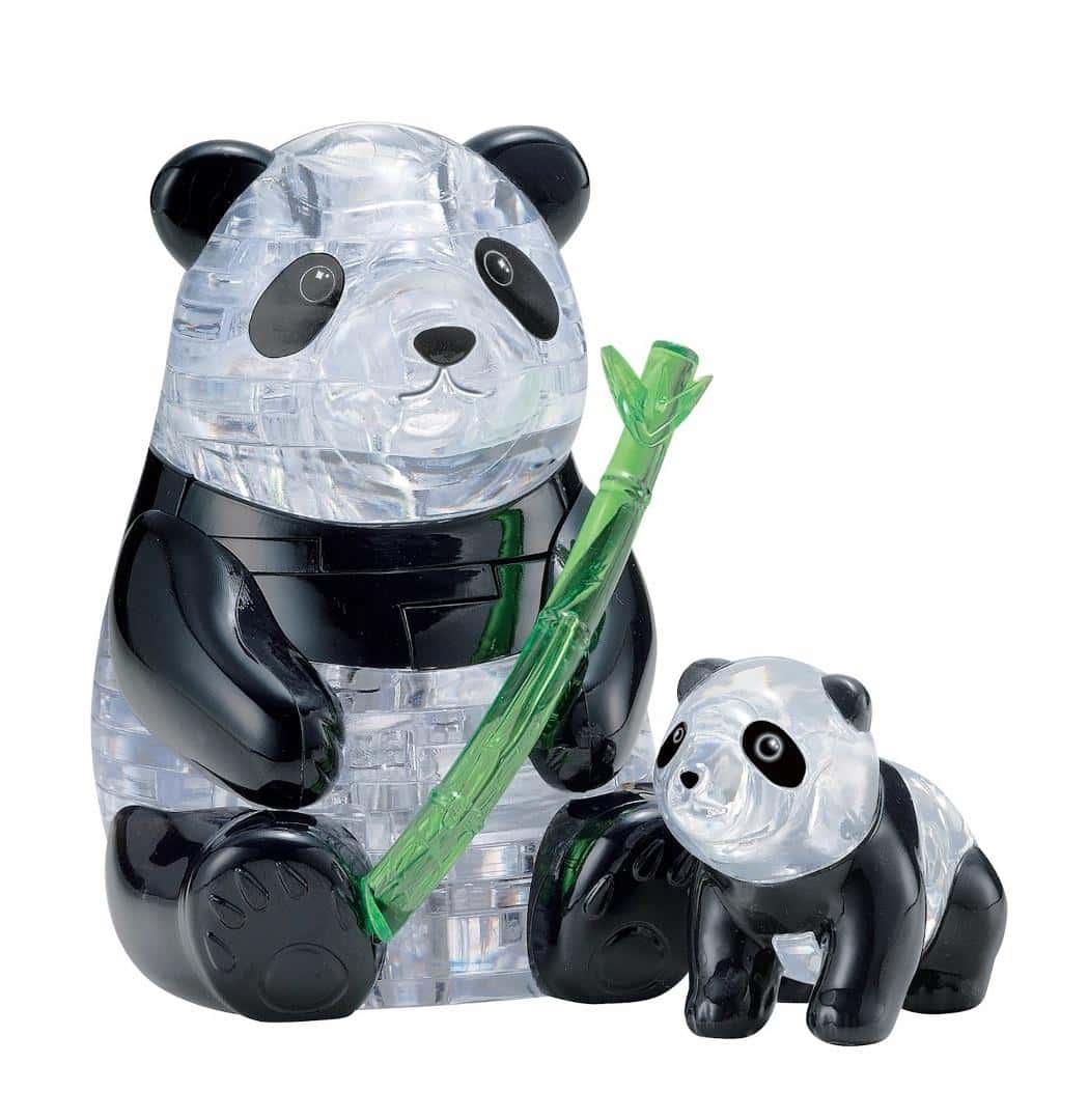 Crystal Puzzle Pandas - 3D Puzzle for animal lovers