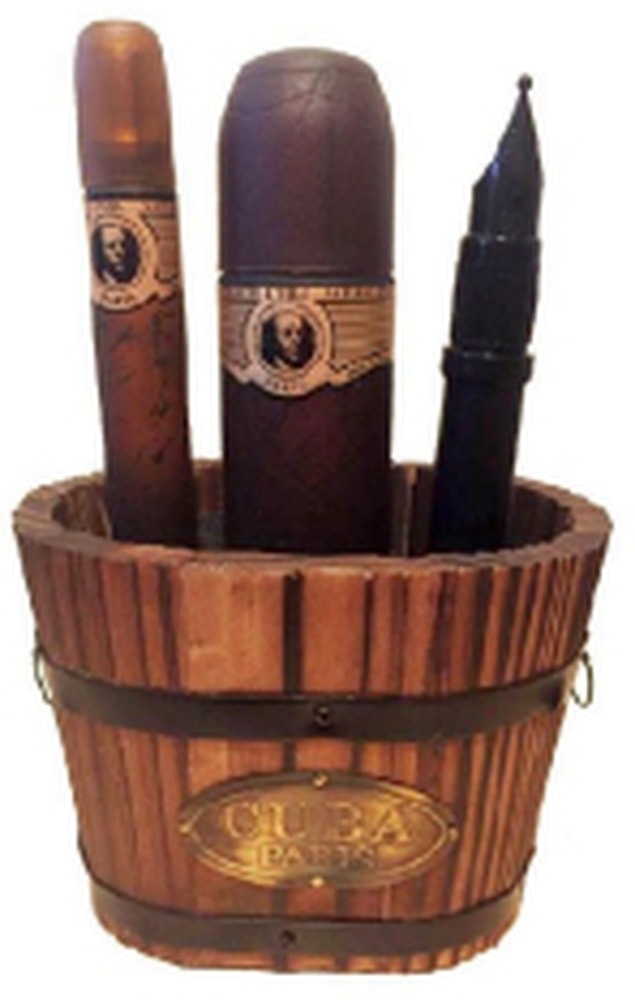 Cuba M Gold - Gift set eau de toilette, cigar and pen