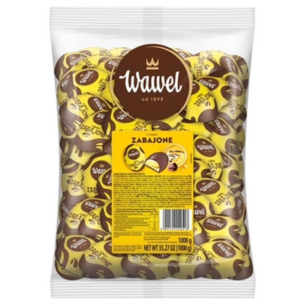 Wawel Cocoa Candies Zabajone - 1 kg of sweet pleasure