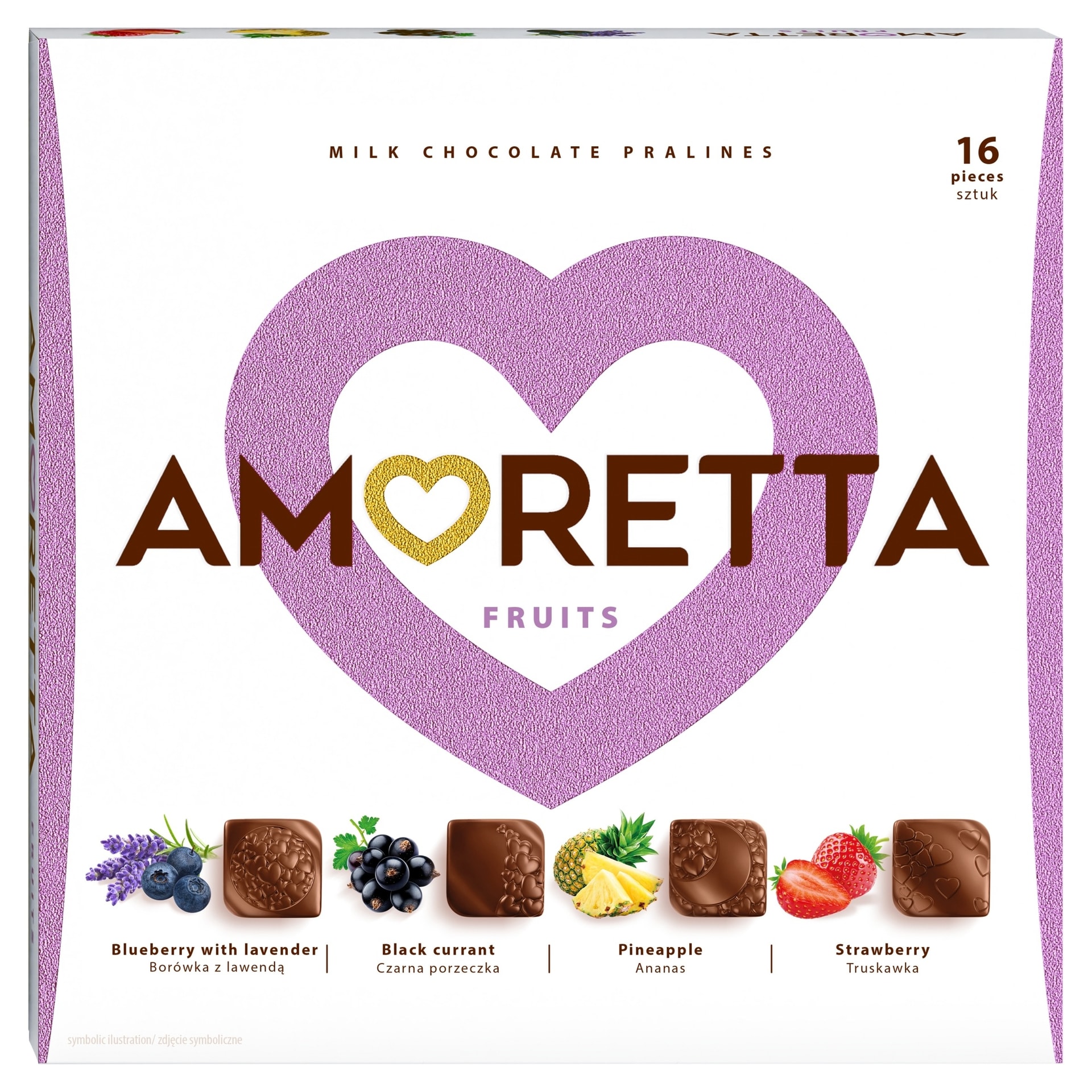Amoretta Fruit Mix Candies 109g - sweet snack for every occasion