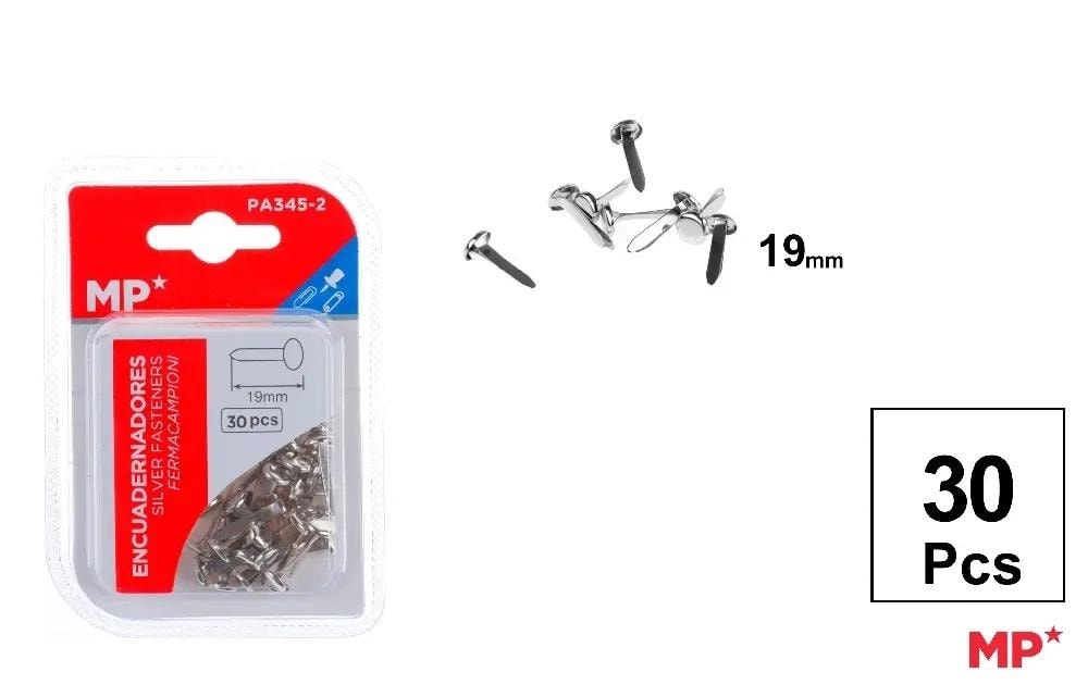Decorative studs silver 19mm 30pcs - add sparkle to your projects