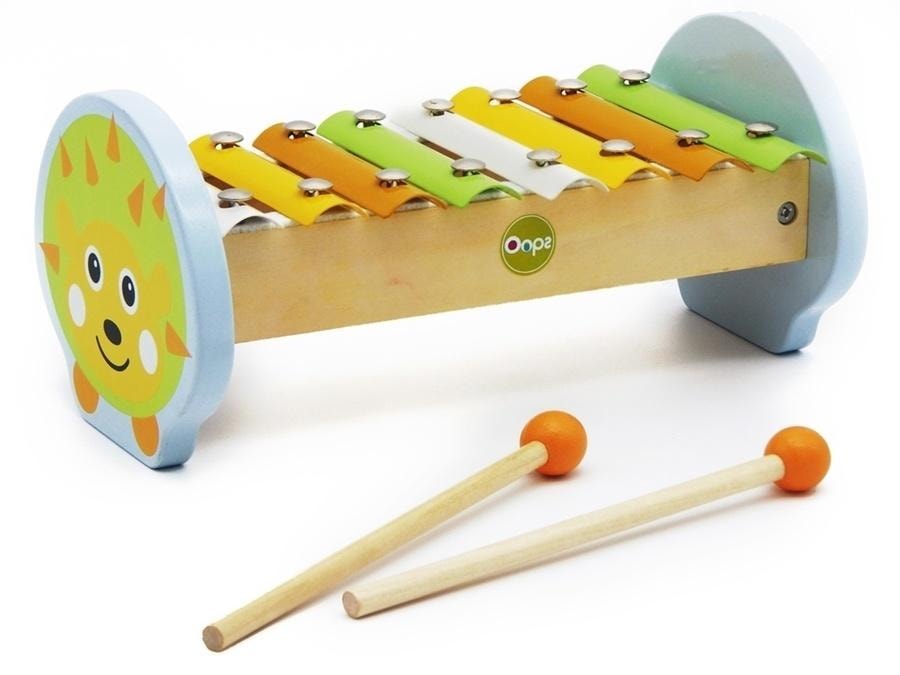 Wooden Xylophone Hedgehog - your child's first instrument