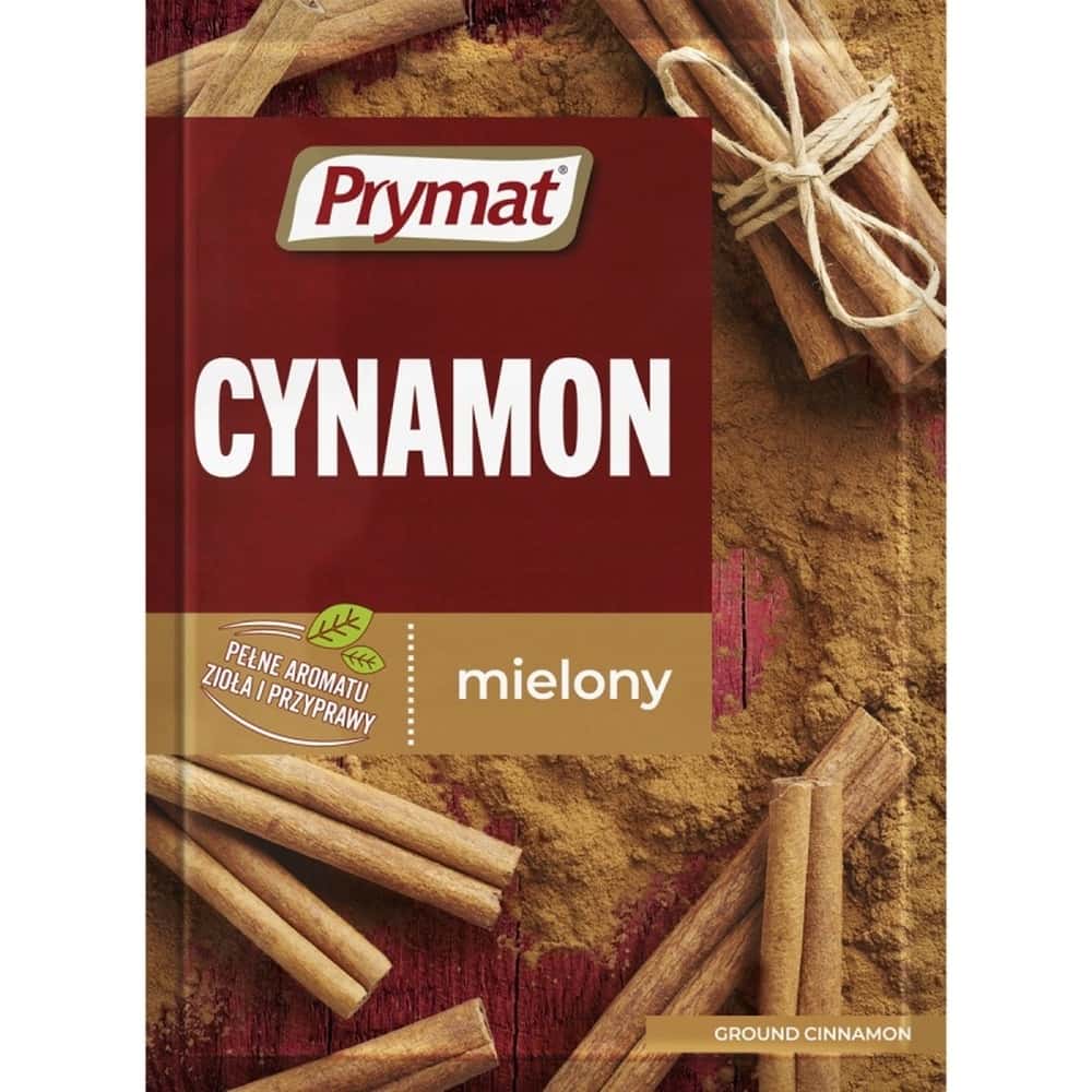 Prymat Ground Cinnamon 15g - aromatic addition to cakes and desserts