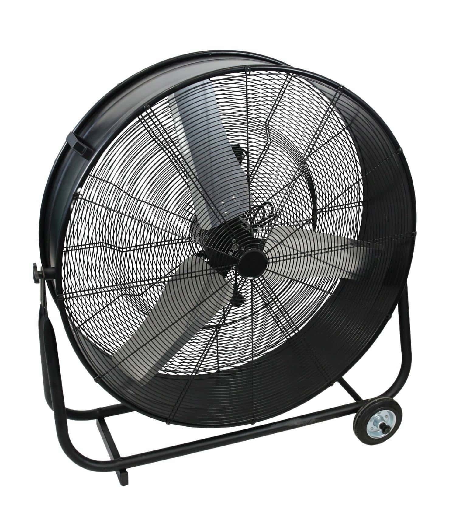 Volteno Industrial circulator 380 Watt black - ideal for ventilation