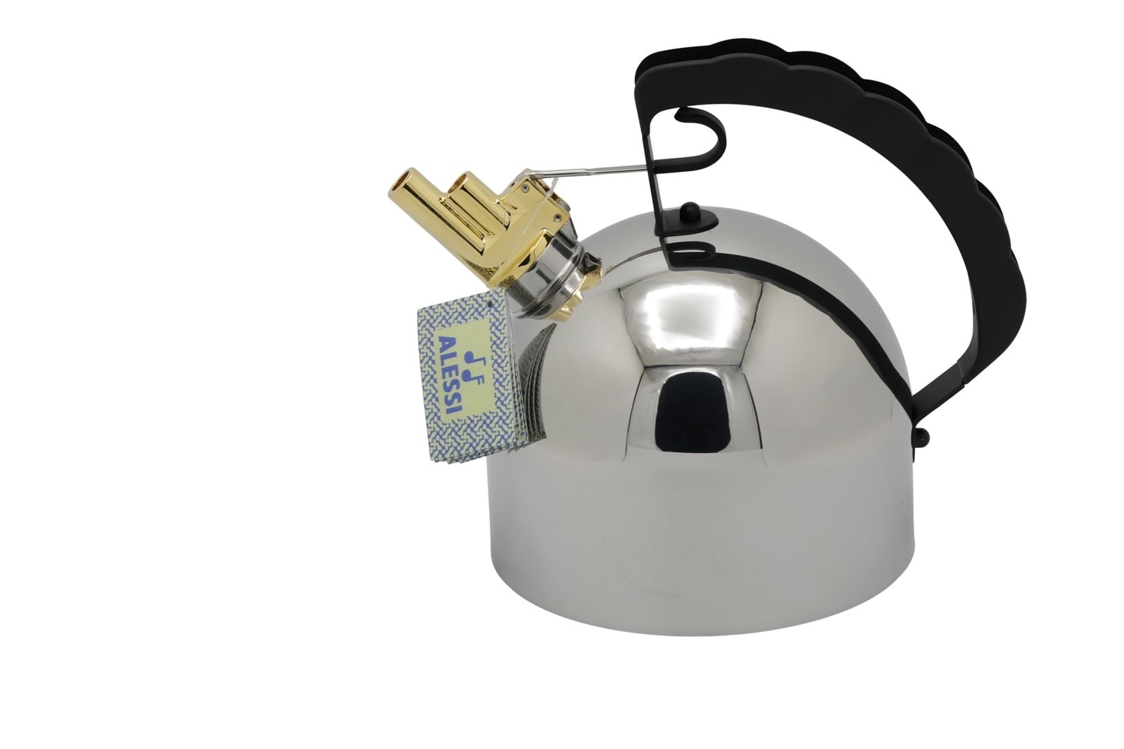 Alessi 9091 FM Kettle stainless steel with steel base - elegance in your kitchen