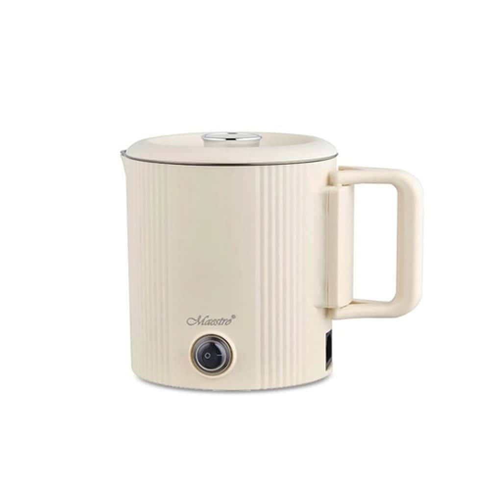 Maestro Electric Kettle 0.8L MR-009-BEIGE - perfect for small kitchens