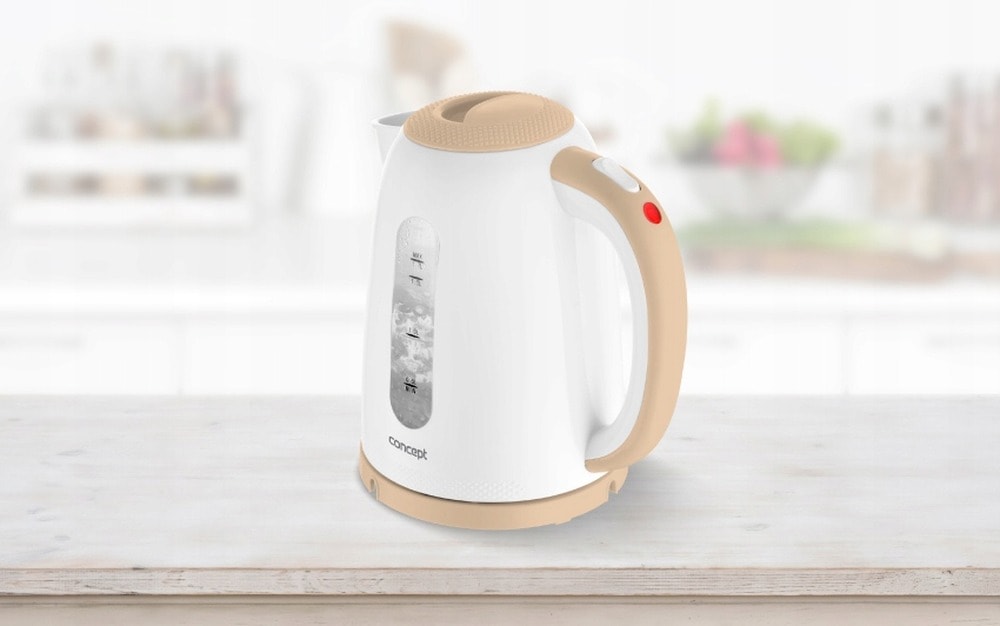 Concept RK2331 Electric Kettle 1.7L beige - fast water boiling
