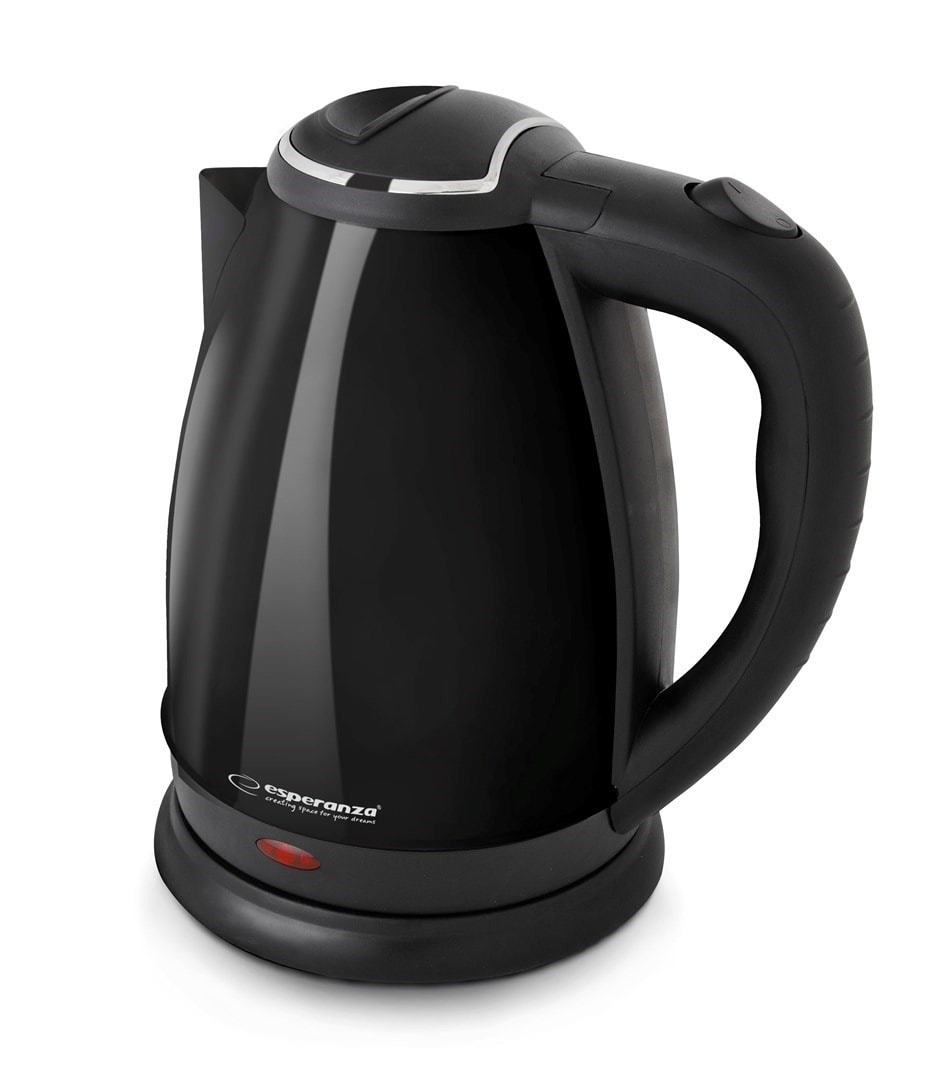 Esperanza Victoria Electric Kettle 1.8L Black - fast water boiling