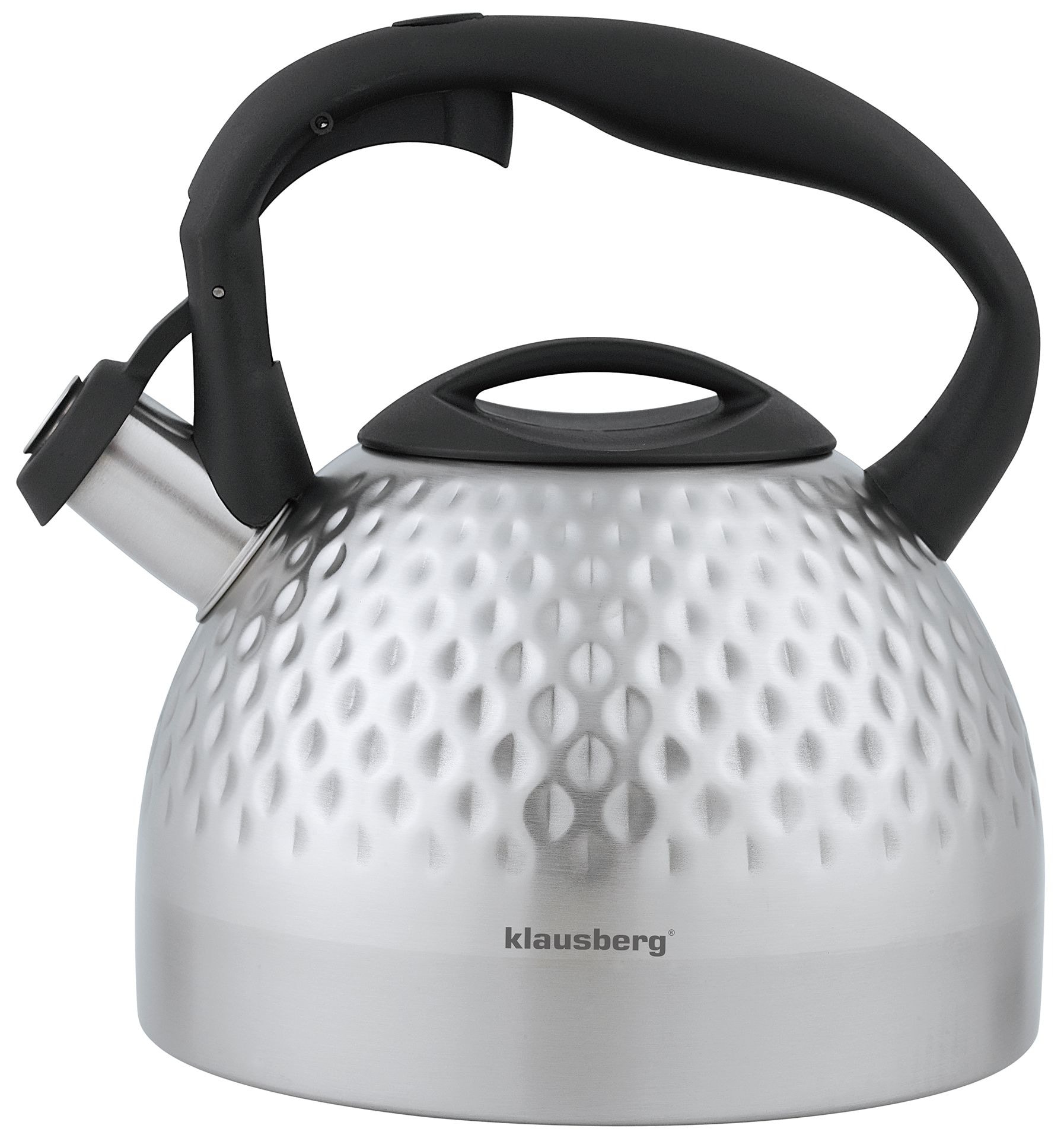 Klausberg Steel Kettle 3l Silver KB-7642 - Elegance in your kitchen