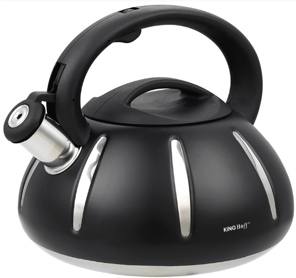 KINGHoff Traditional Kettle 3L Black - perfect for any kitchen