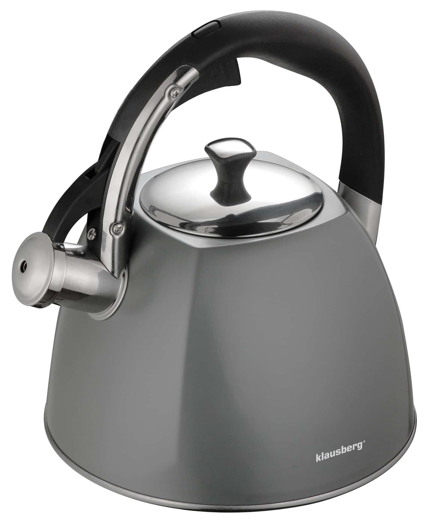 Klausberg Traditional Kettle 2.2l Grey - perfect for any kitchen