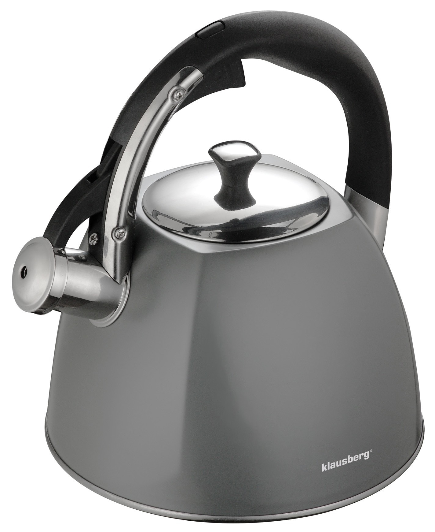 Klausberg Traditional Kettle 2.2l Grey - perfect for any kitchen