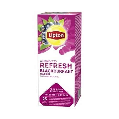 Lipton Black Tea Black Currant - warming drink for everyday