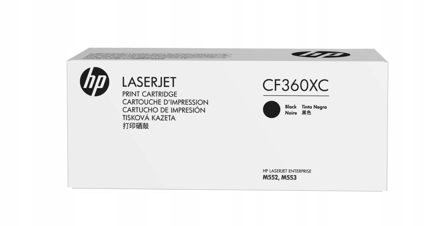 HP 508X CF360XC Black Toner - Professional Print Quality