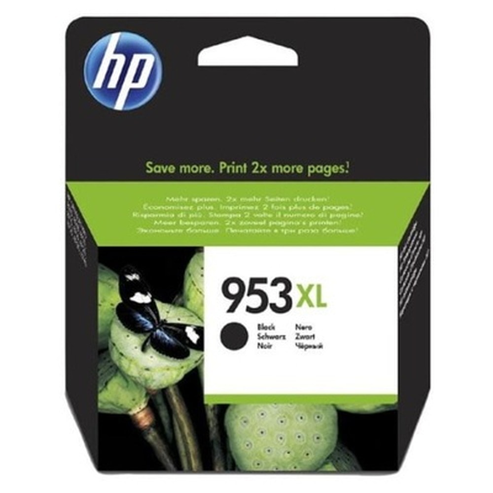 HP 302XL Black Ink Cartridge - 480 pages, 8.5 ml