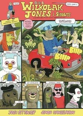 Czary zjary T.6 Wilkołak Jones and Sons - Comic full of humor