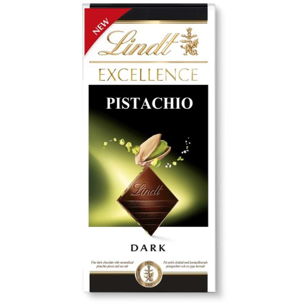 Lindt Excellence Pistachio - Chocolate with pistachios 100 g