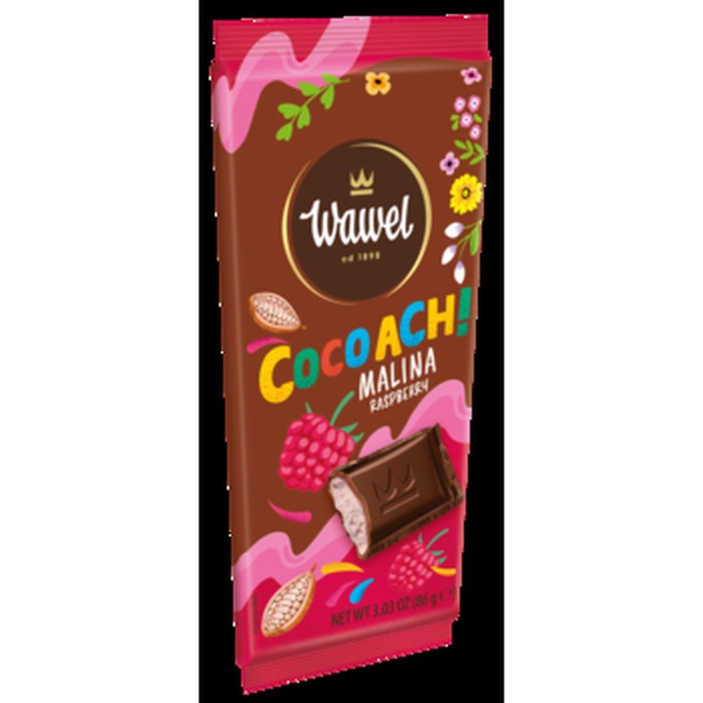 Wawel CocoAch! Chocolate with raspberries 86g - ideal sweet snack