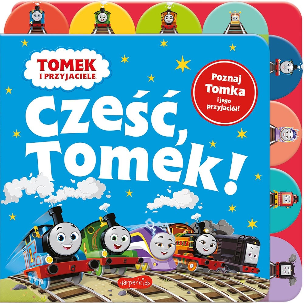 Tomek i przyjaciele. Cześć, Tomek! Książka z registrami