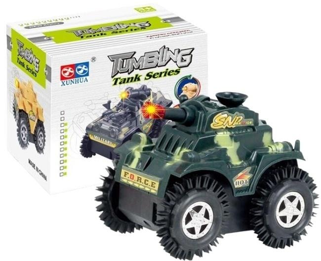 Tank with light and sound - realistic action and fun