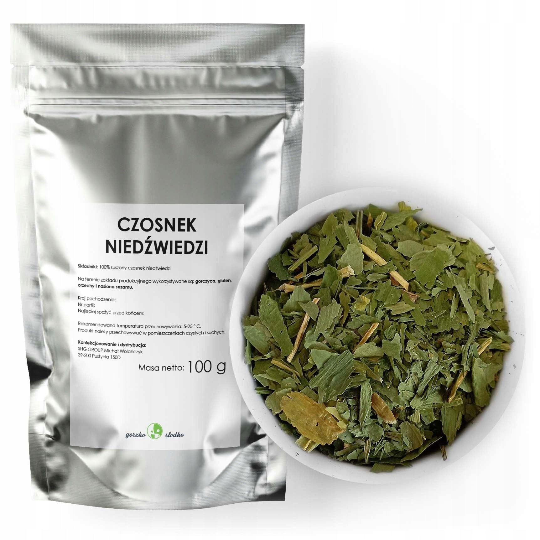 CYK. Dried wild garlic 10 g - perfect addition to dishes