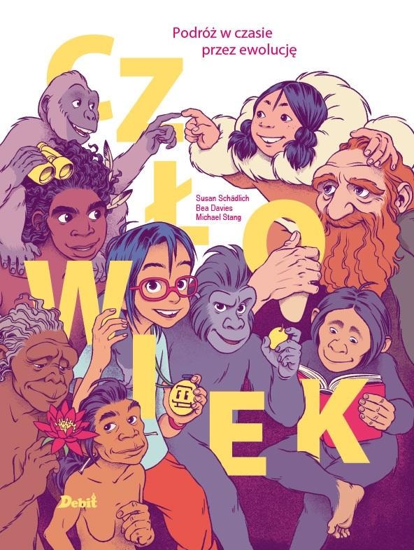 Human a time travel through evolution - popular science book for everyone