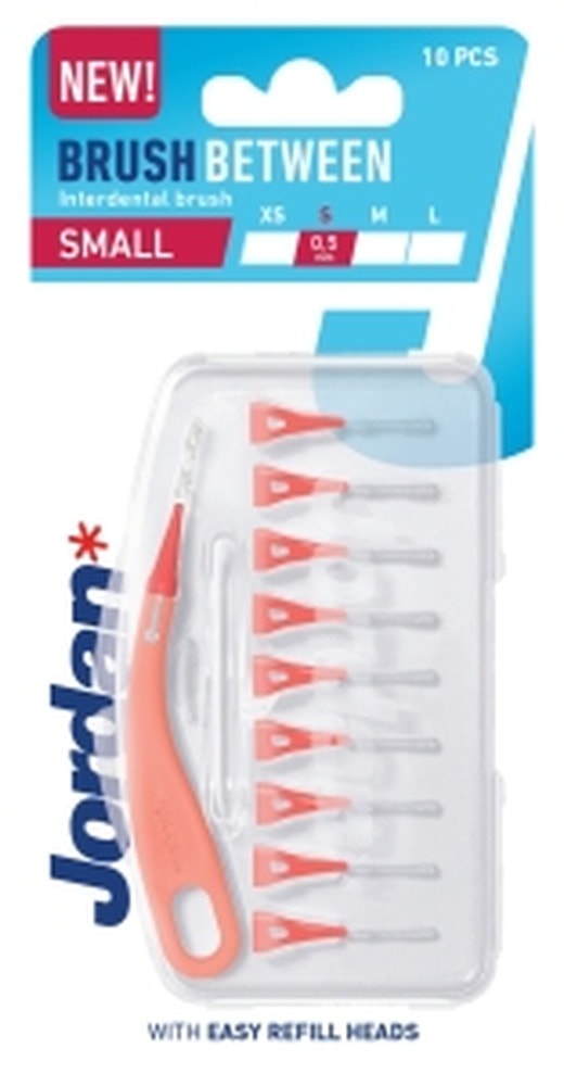 Jordan Brush Between S - Interdental Brushes 10 pieces for oral health