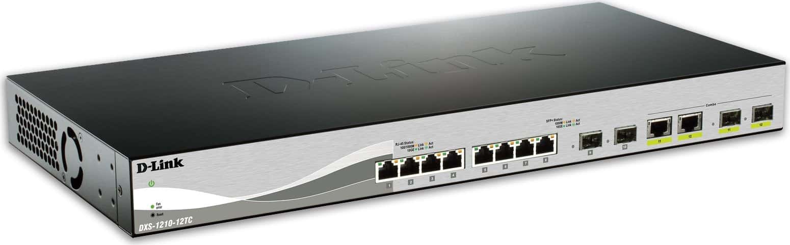 D-Link DXS-1210-12TC/E - Managed L2 10G Ethernet network switch