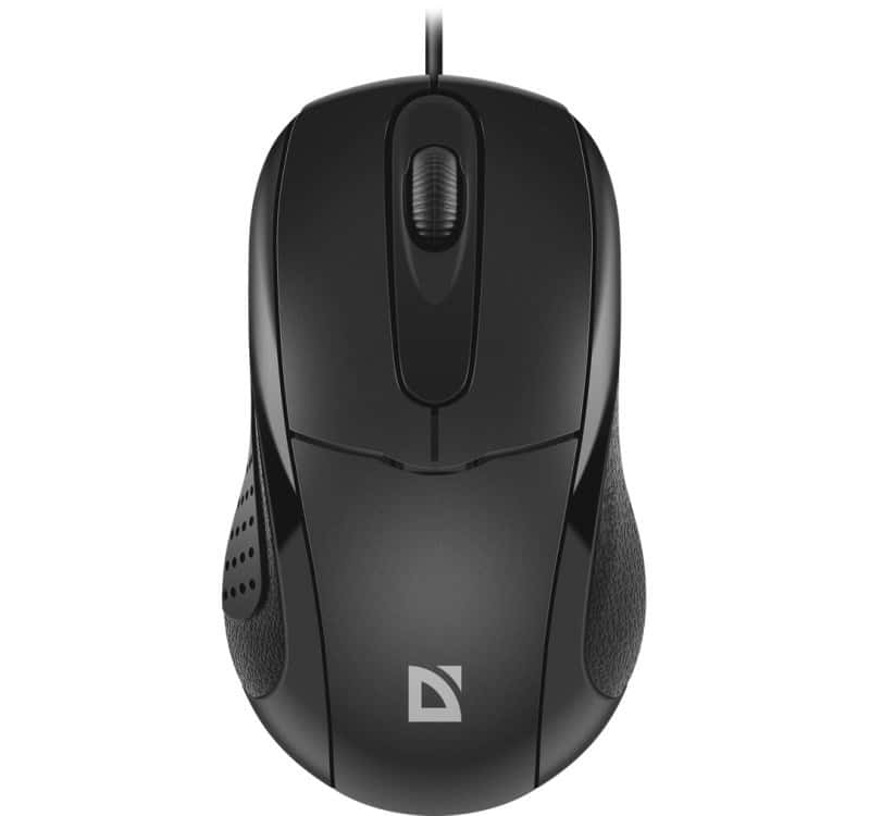 Defender MB-580 - Wired Mouse, Black, Optical, 1000 DPI - perfect for work