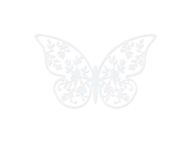 PartyDeco Paper Decorations Butterflies 8x5cm - 10 pieces ideal for decoration