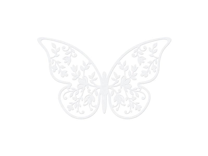 PartyDeco Paper Decorations Butterflies 8x5cm - 10 pieces ideal for decoration