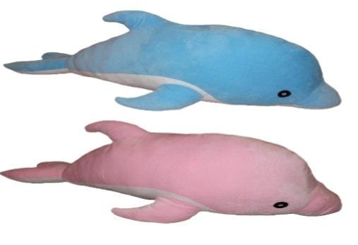 Plush Dolphin 100 cm MIX Colors - perfect for cuddling