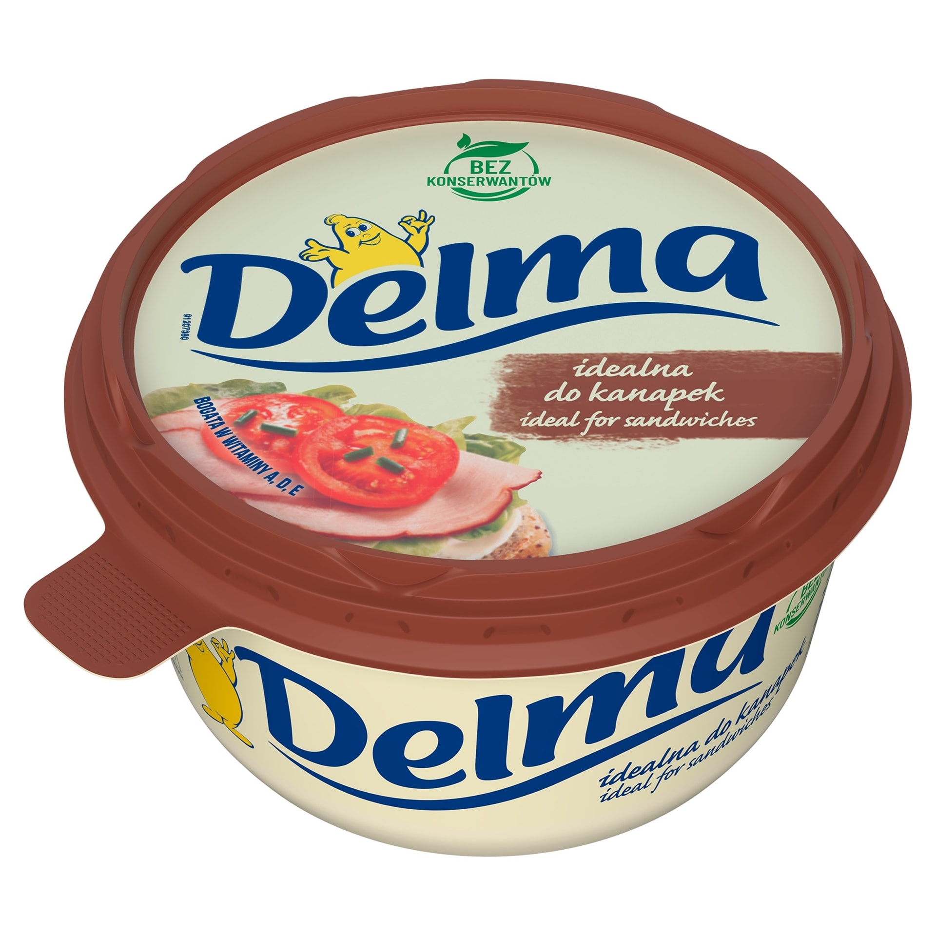 Delma Extra Buttery Taste - Margarine for spreading on bread 450g