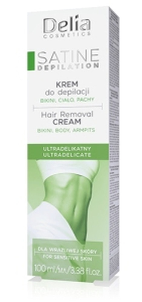 Delia Satine Depilatory Cream - smooth skin without irritation