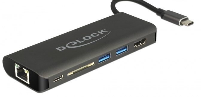 Delock Docking Station USB-C 3.1 - HDMI - GigE