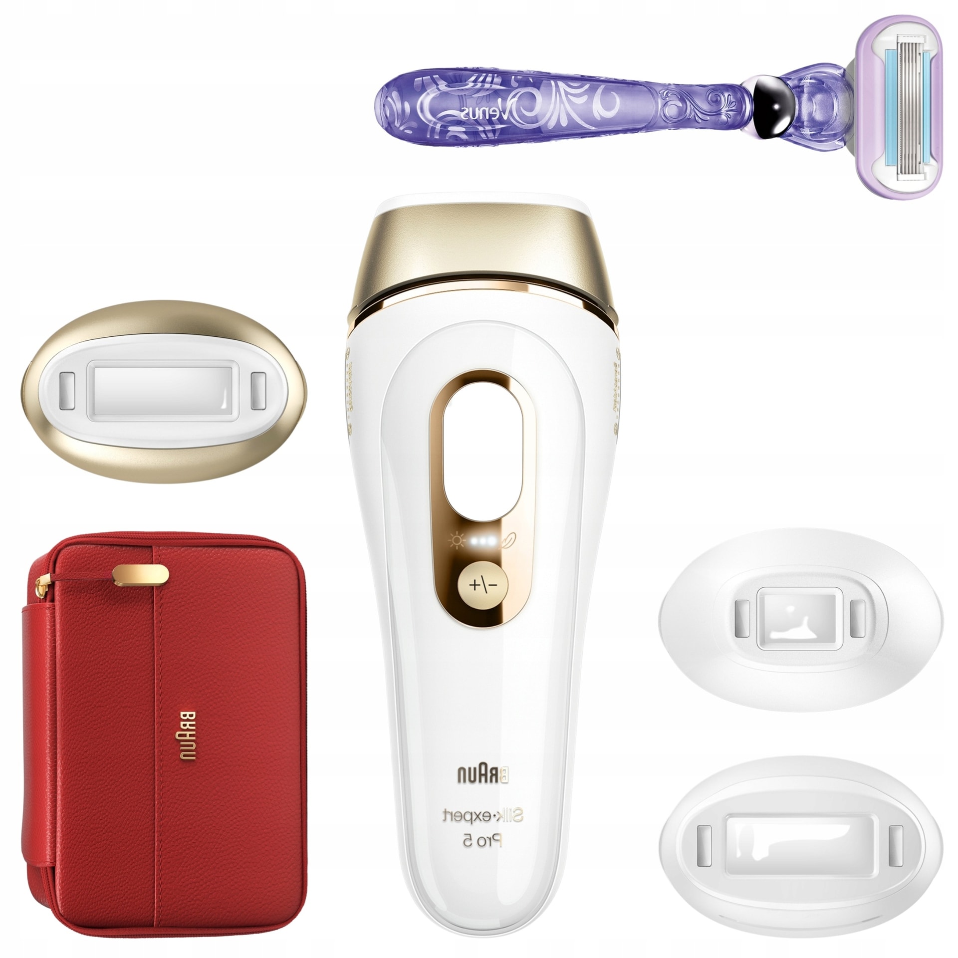 Braun Silk Expert Pro 5 IPL - Laser hair removal device for permanent hair reduction