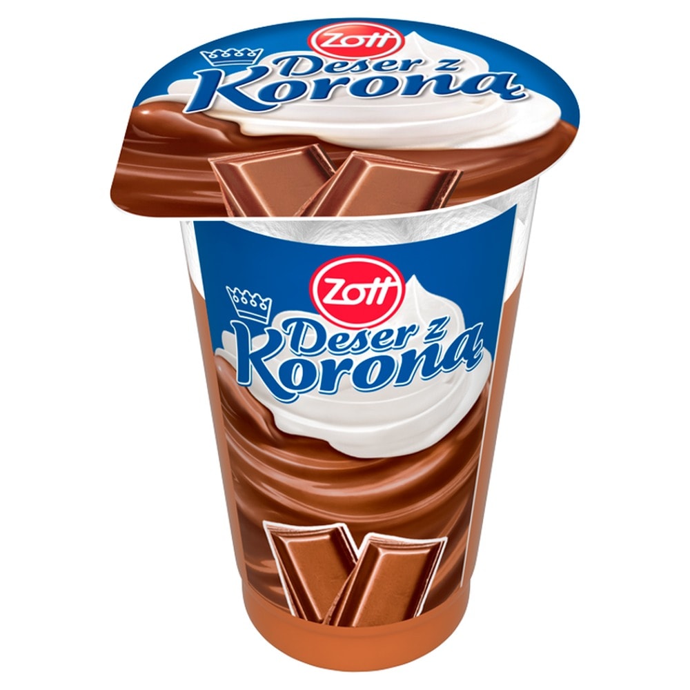 Zott Chocolate Dessert with Whipped Cream - creamy dessert for every occasion