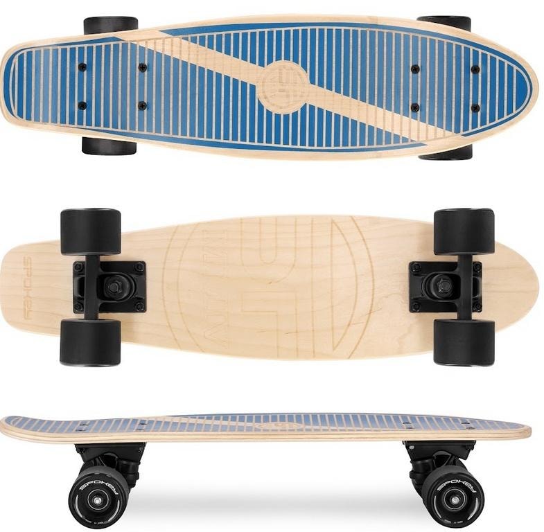 Woo Fish Mini Cruiser Skateboard - ideal for the city