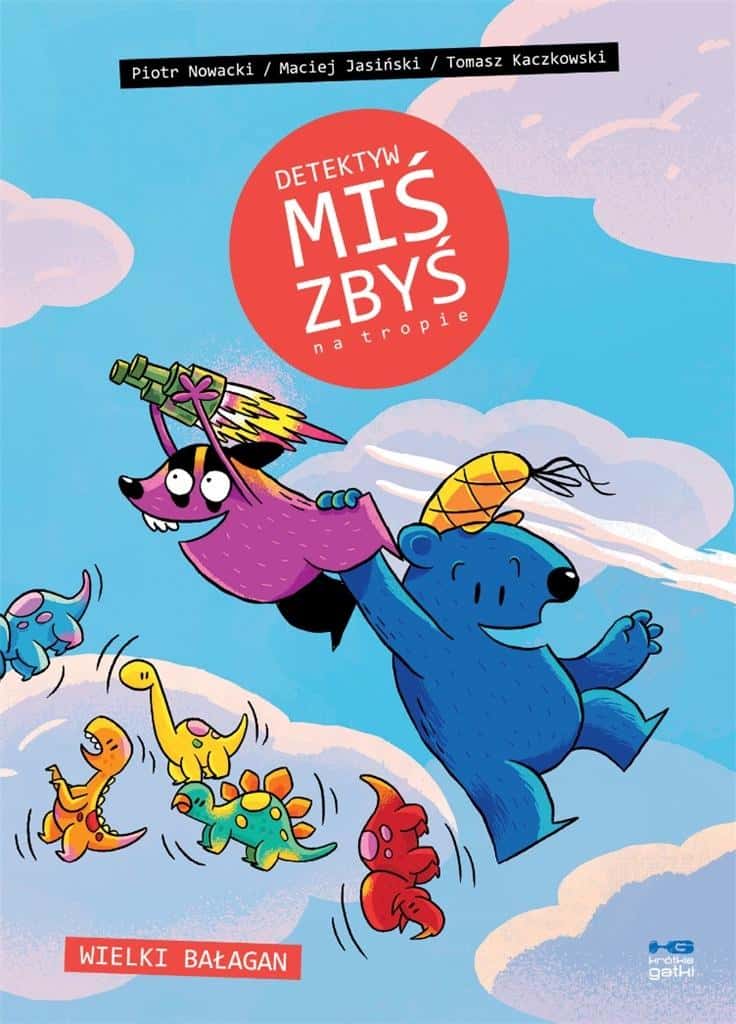 Detective Bear Zbyś on the trail - Big mess, the ideal comic for children!