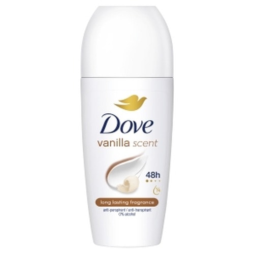 Dove Vanilla Roll-on Antiperspirant - gentle protection and vanilla scent