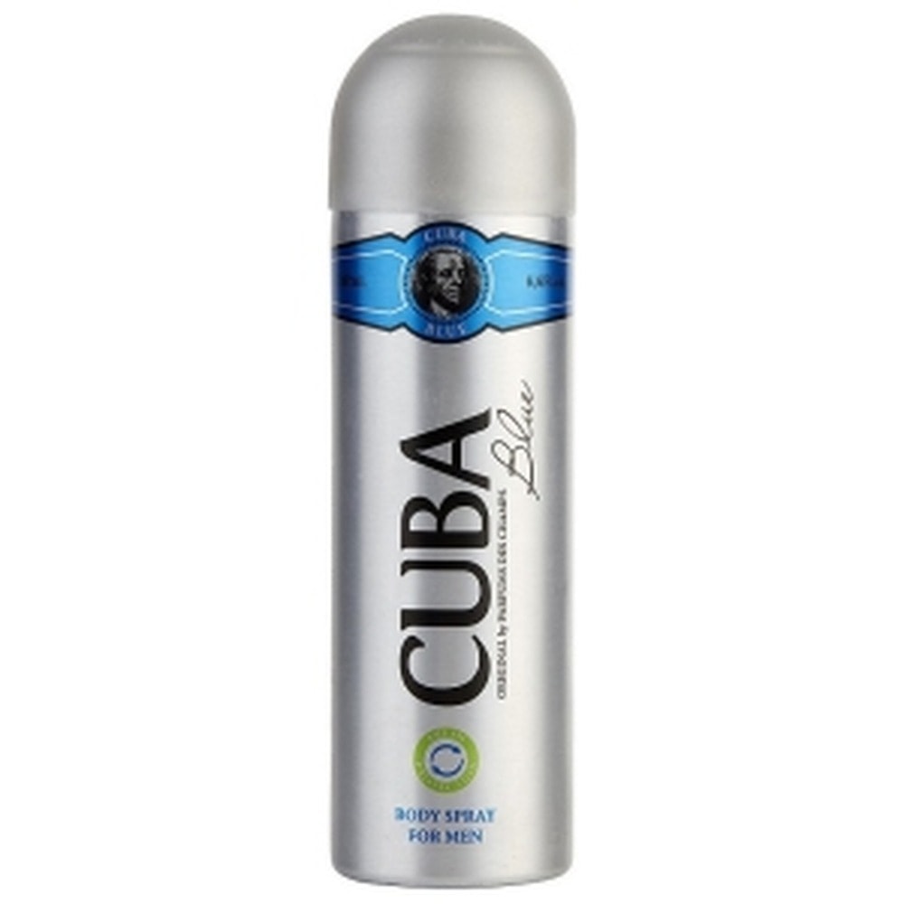 Cuba M Blue - Deodorant Spray 200 ml - freshness and elegance