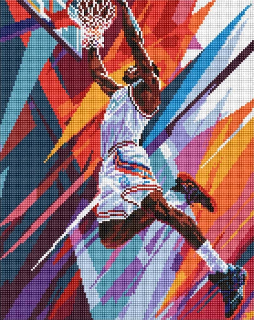 Ideyka Diamond Mosaic - Dynamic Insert 40x50 cm - Creative Set