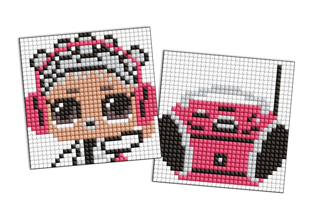 Ideyka Diamond Mosaic on Magnet - LOL Boombox 9x9cm