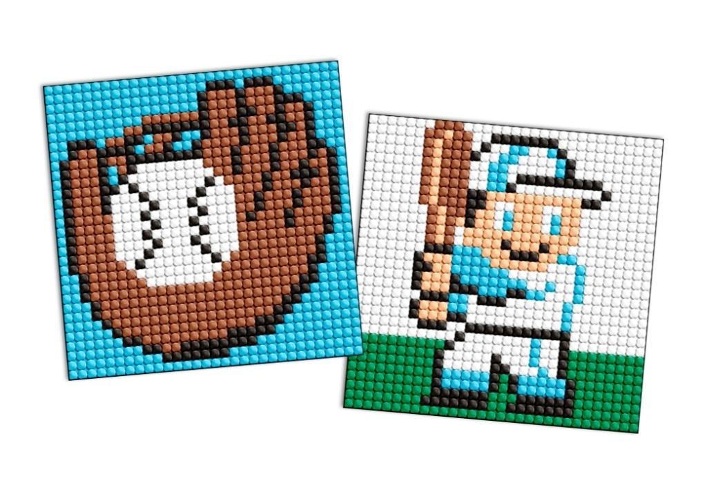 Ideyka Diamond mosaic sticker Kids - Sport Baseball - creative fun