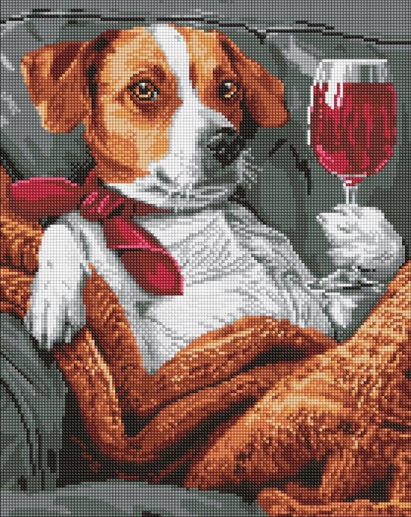 Ideyka Diamond mosaic - Fluffy taster 40x50cm - ideal for relaxation