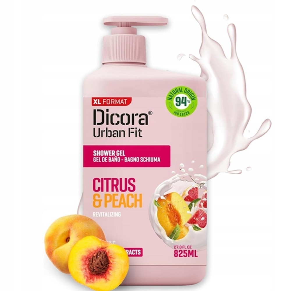 Dicora Shower Gel Lemon and Pea 825ml - refreshing and gentle